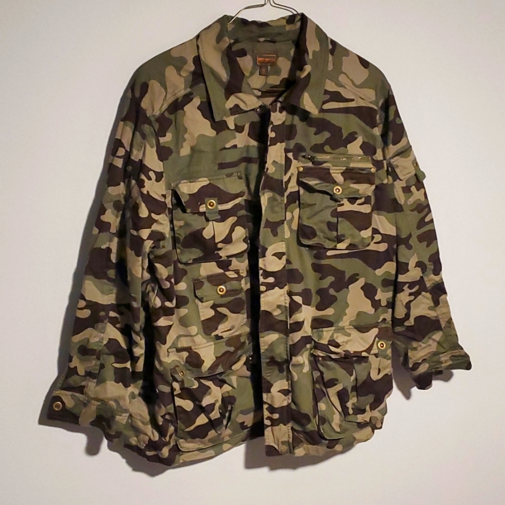 Men's Boulder Creek camouflage coat/2xl Big/like new condition